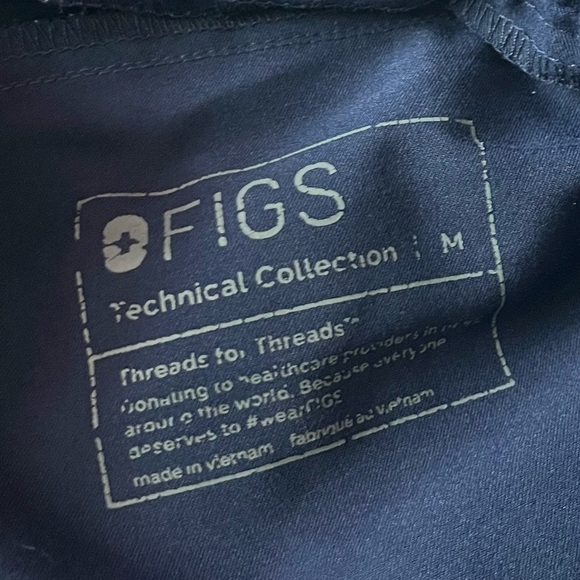 Figs • Tansen Jogger Navy Blue Scrub Pants - Picture 4 of 10